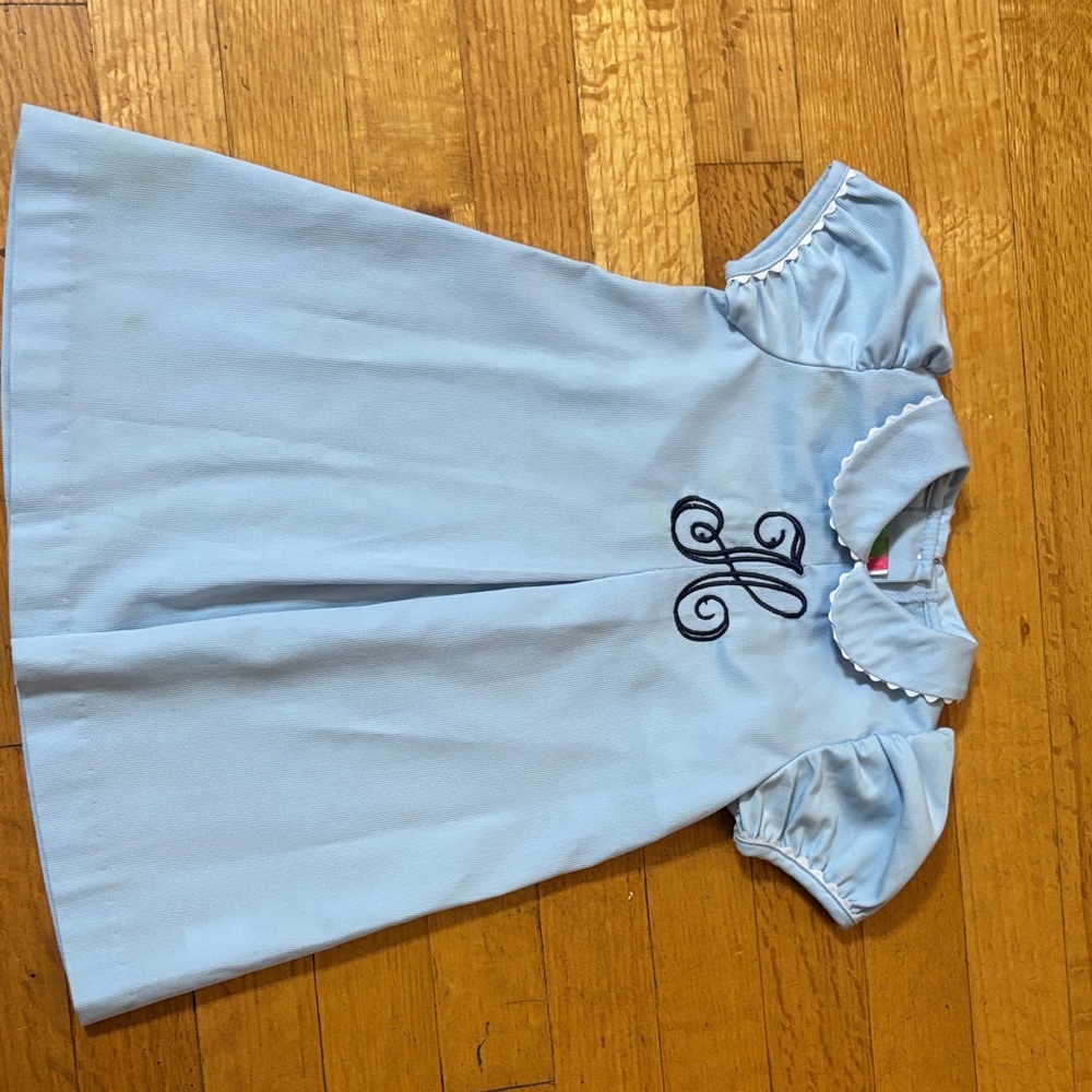 Blue Kids Casual Dress